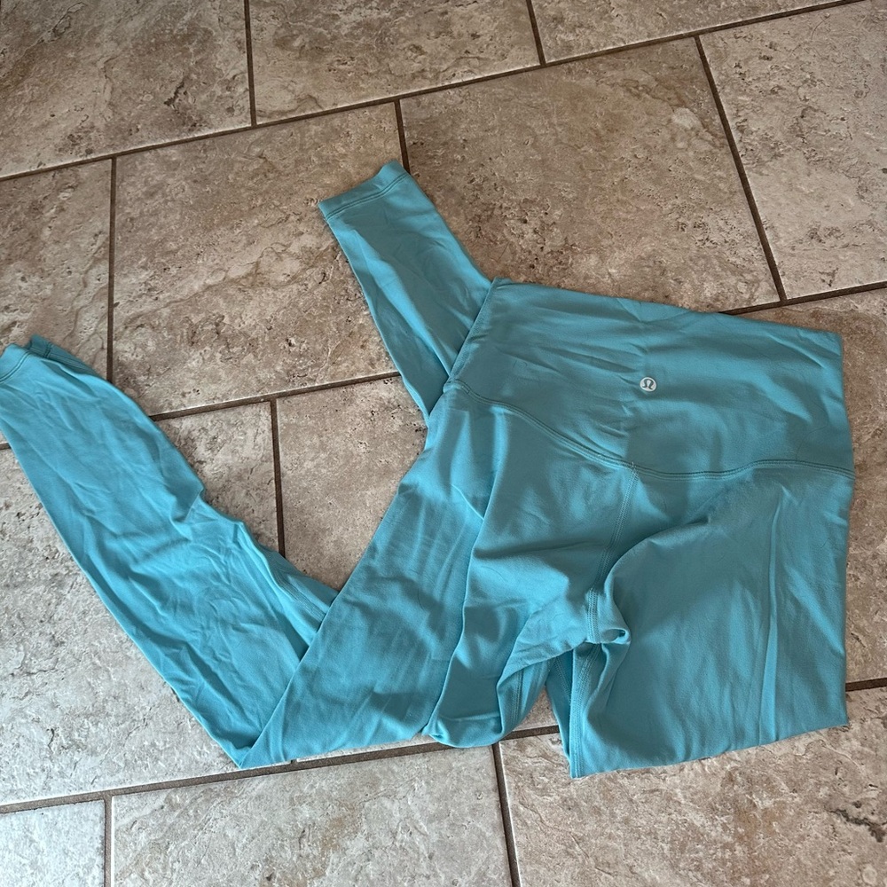 Lululemon Teal Align Leggings